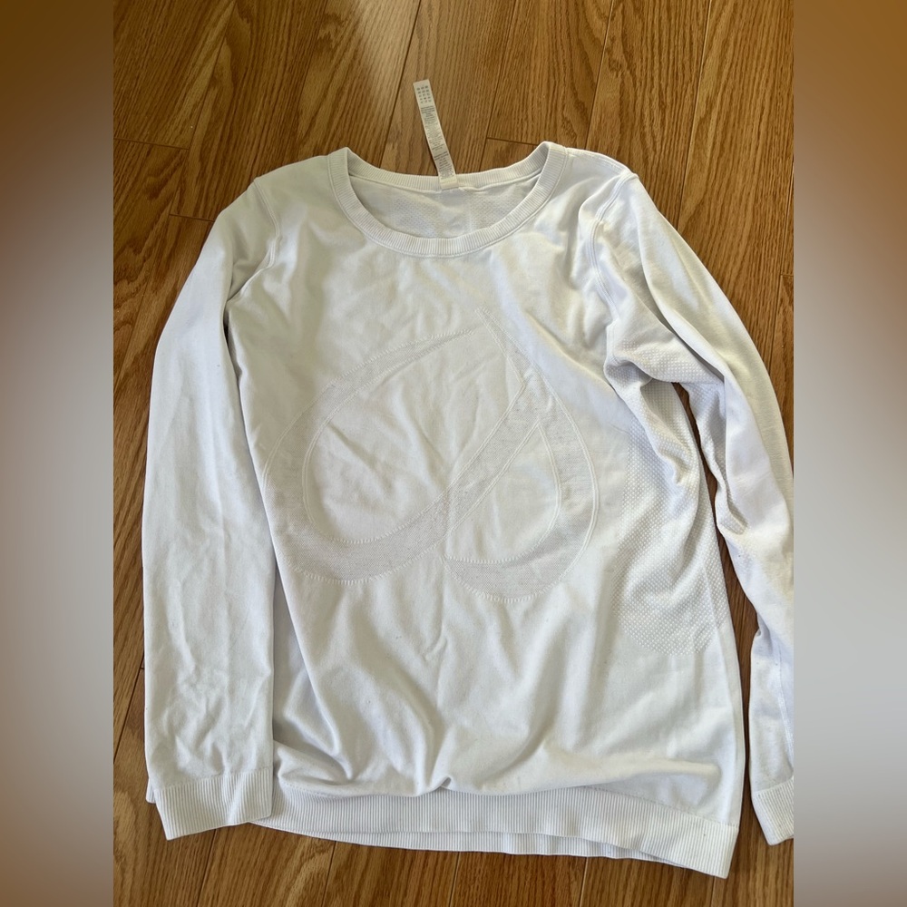 CRZ YOGA Classic White Long Sleeve Tee